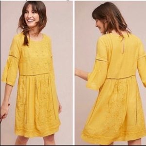 Anthropologie Akimi + Kim Boho Mini Dress